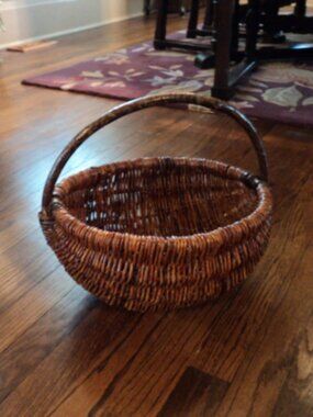willow basket~ hand crafted